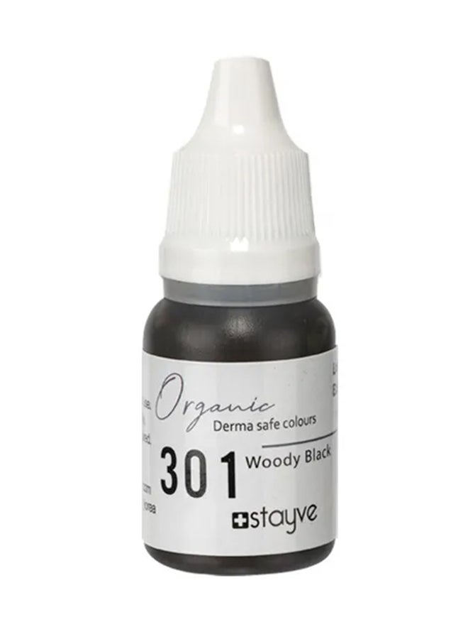 301 Woody Black Organic Eyebrow Pigment 10ml SWB301