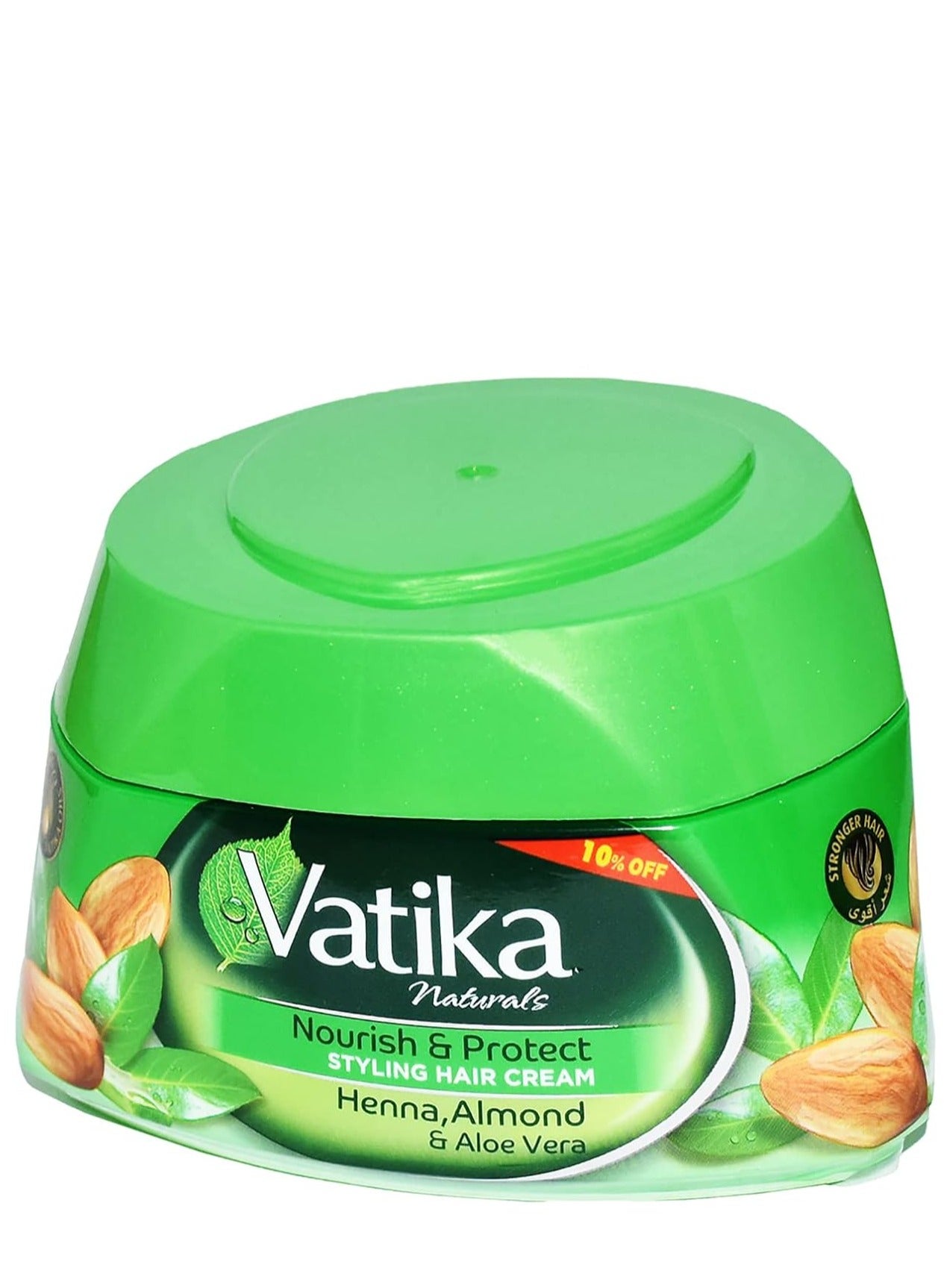 Dabur Vatika Nourish Protect Styling Hair Cream Henna Almond Aloe Vera