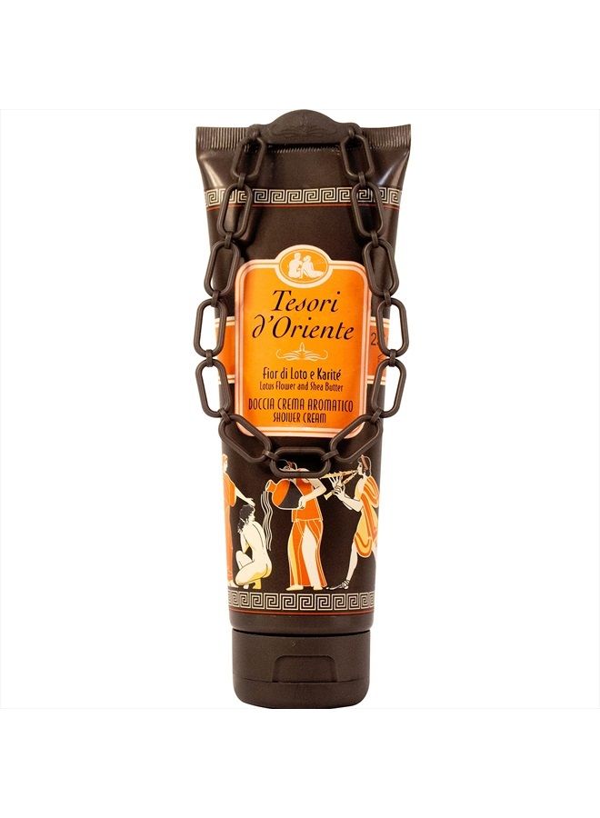 Shower Gel for Women & Men, Moisturizing Body Wash Shower Gel , Travel Body Wash with Essential Ingredients for Body & Skin Care-250 Ml-8.45us Fl Oz- [Italian Import ]--(Lotus Flower)