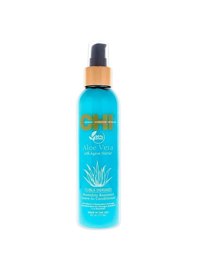 Aloe Vera Humidity Resistant Leave-In Conditioner Unisex 6 oz