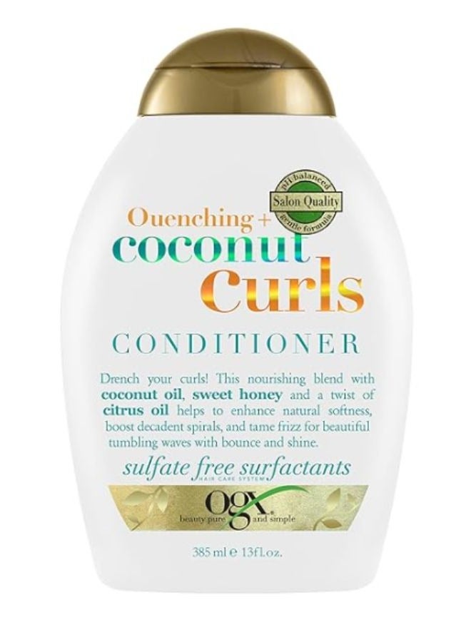 Quenching+ Coconut Curls Conditioner 385ml