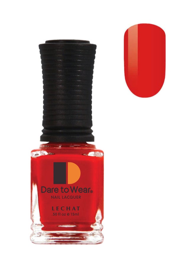 Nail Polish Super Shine Long Wear Lacquer Quick Drying Nail Color Resists Chips Fading Lasts Up To 3 Weeks Precise Application In One Stroke Nail Paint  Cherry Cosmo Dw01
