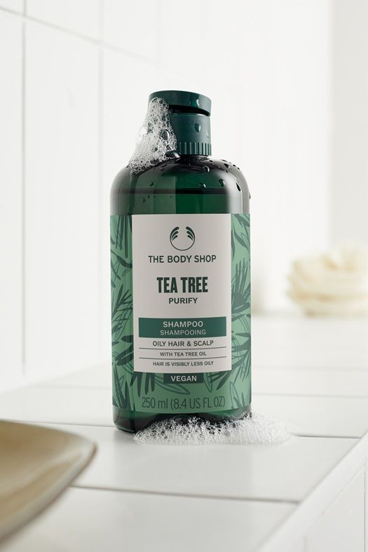 Tea Tree Purify Shampoo for Oily Hair & Scalp | Deep Cleansing, Purifying & Refreshing Formula | With Community Fair Trade Tea Tree Oil | Vegan, 250ml - image 2