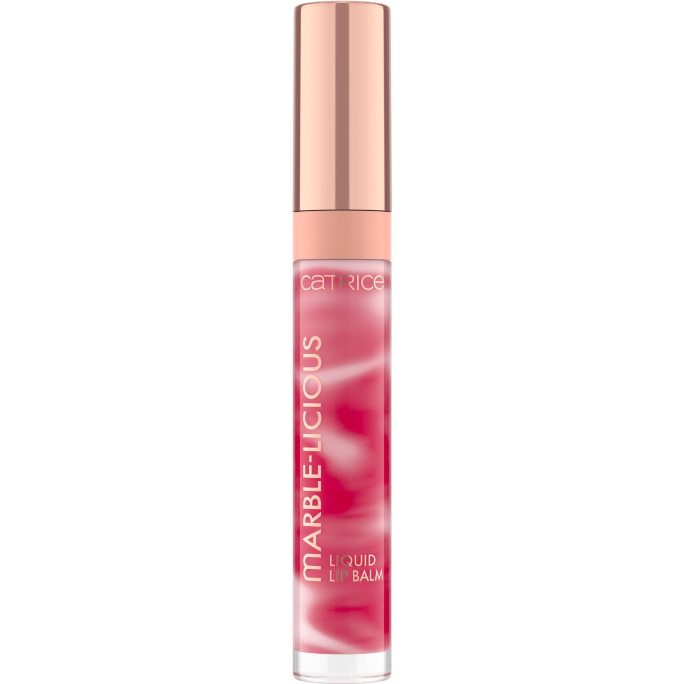 Catrice | Marble-licious Liquid Lip Balm | Nourishing, Hydrating, & Softening with Coconut Oil | Glossy, Non-Sticky Finish with Tint of Color | Vegan & Cruelty Free (40 | Swirl It, Twirl It)