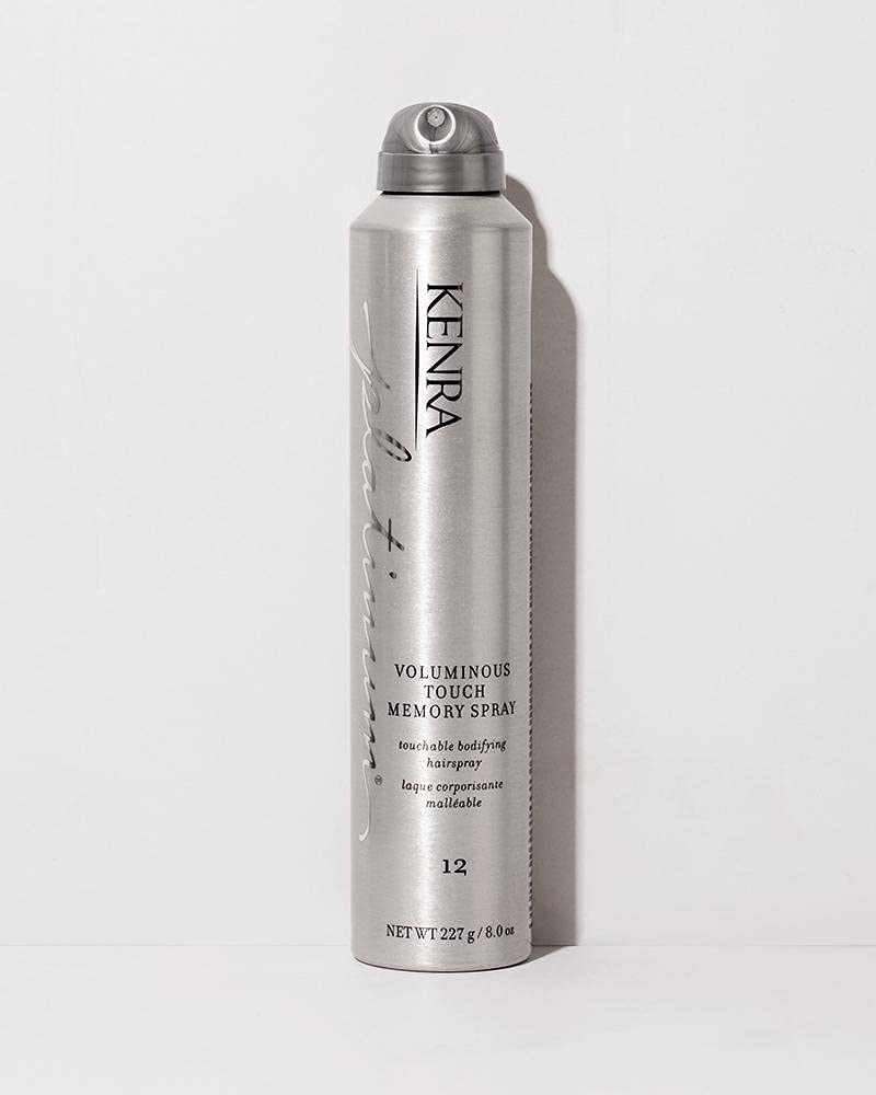 Kenra Professional Platinum Voluminous Touch Memory Spray 12 | Bodifying, Fullness Hairspray | All Hair Types | 8 oz. (2-Pack)
