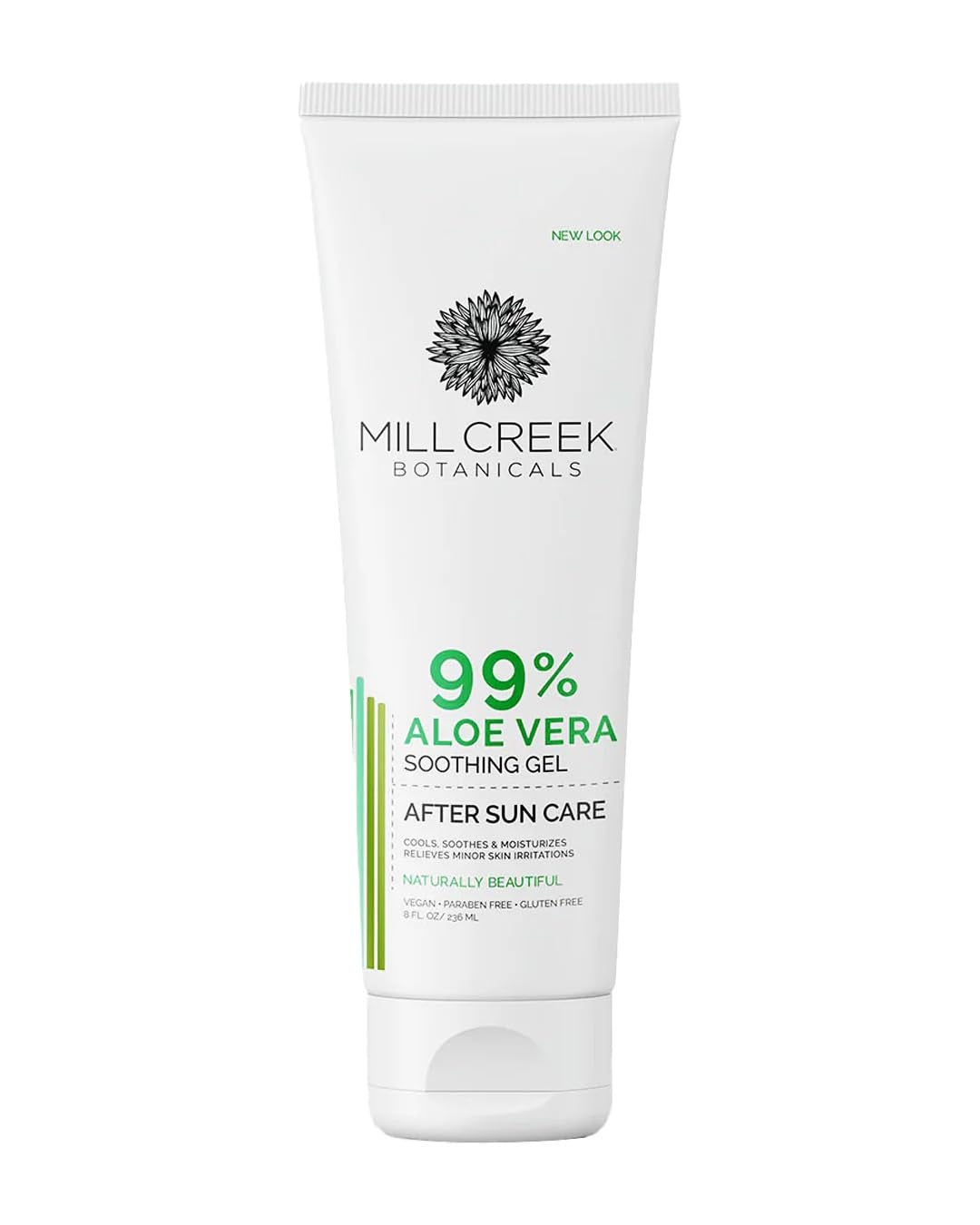 Mill Creek Botanicals Aloe Vera Gel, 8 Ounce