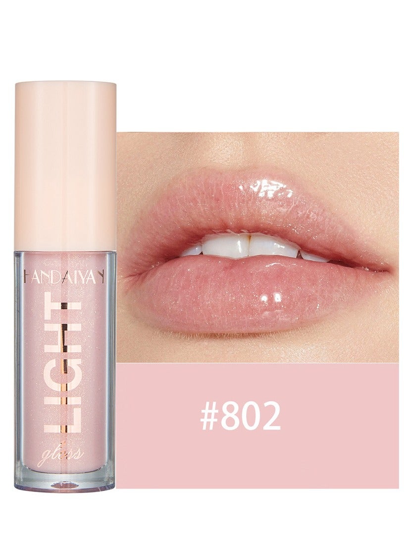 Lip Gloss Jelly Hydrating Moisturizing Long Lasting High Glossy Light Stain Super Shiny Balm Oil Tinted Treatment Lips Glow Glass Shine Makeup Color Bright Lifter Lip Care For Women Girls