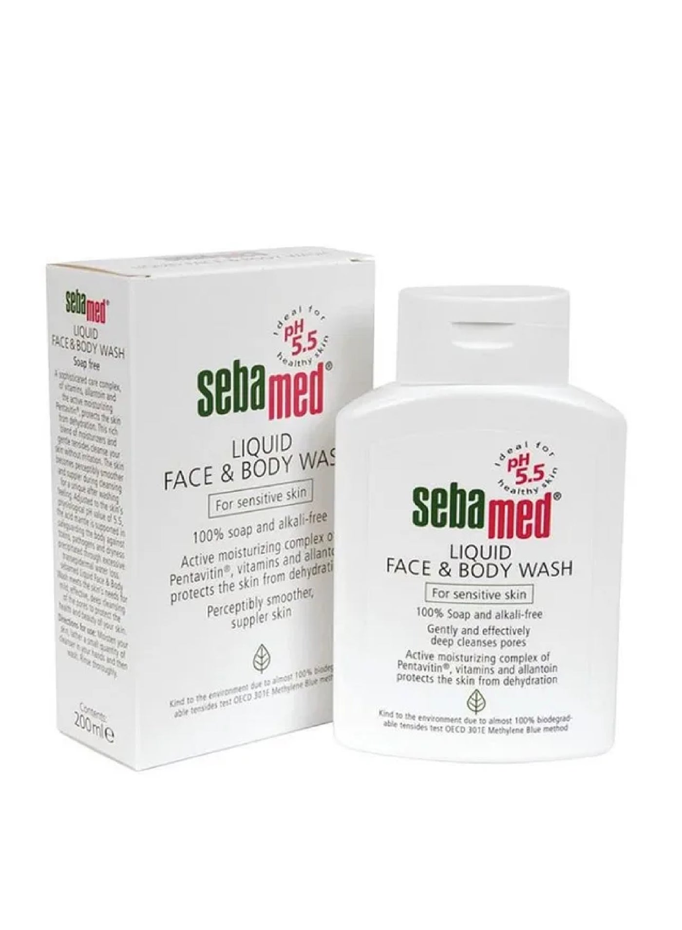 SEBAMED LIQUID FACE&BODY WASH(200ML)