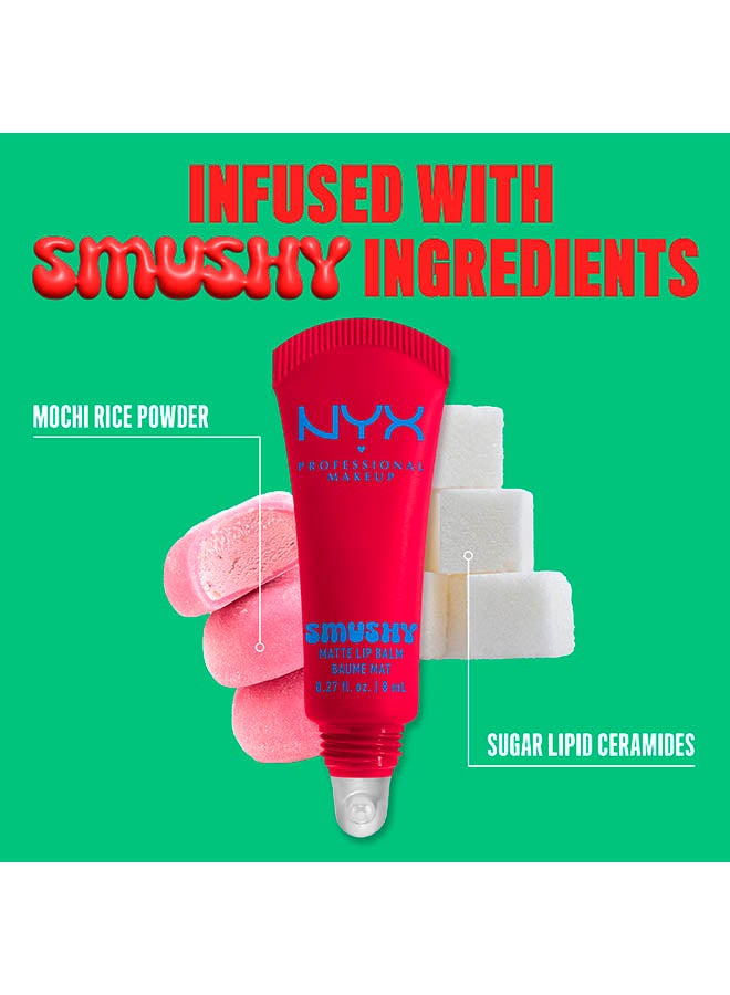 Smushy Matte Lip Balm, Soft Diffused Color, Matte FinishSassy Stuff - image 5