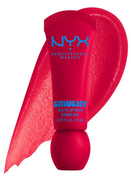 Smushy Matte Lip Balm, Soft Diffused Color, Matte FinishSassy Stuff