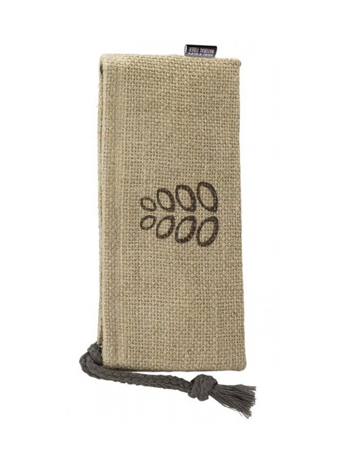 Beter Natural Jute Cosmetic Small Bag Make Up Organizer 21x10 cm