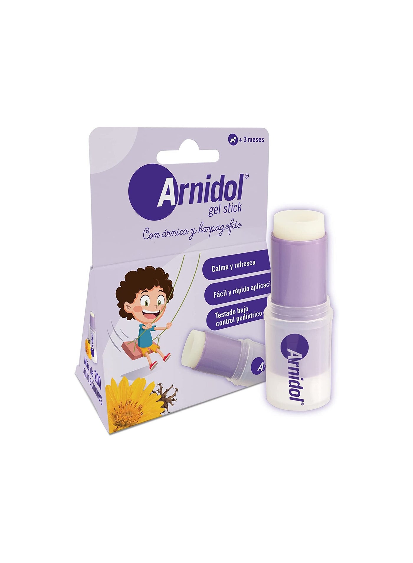 A gel that refreshes and relieves the skin from bruising 15 ML