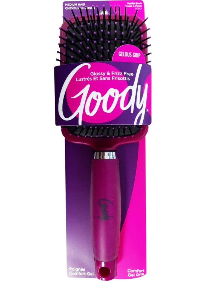 Gelous Grips Paddle Hair Brush 1CT # 2041246/3000350/3001872