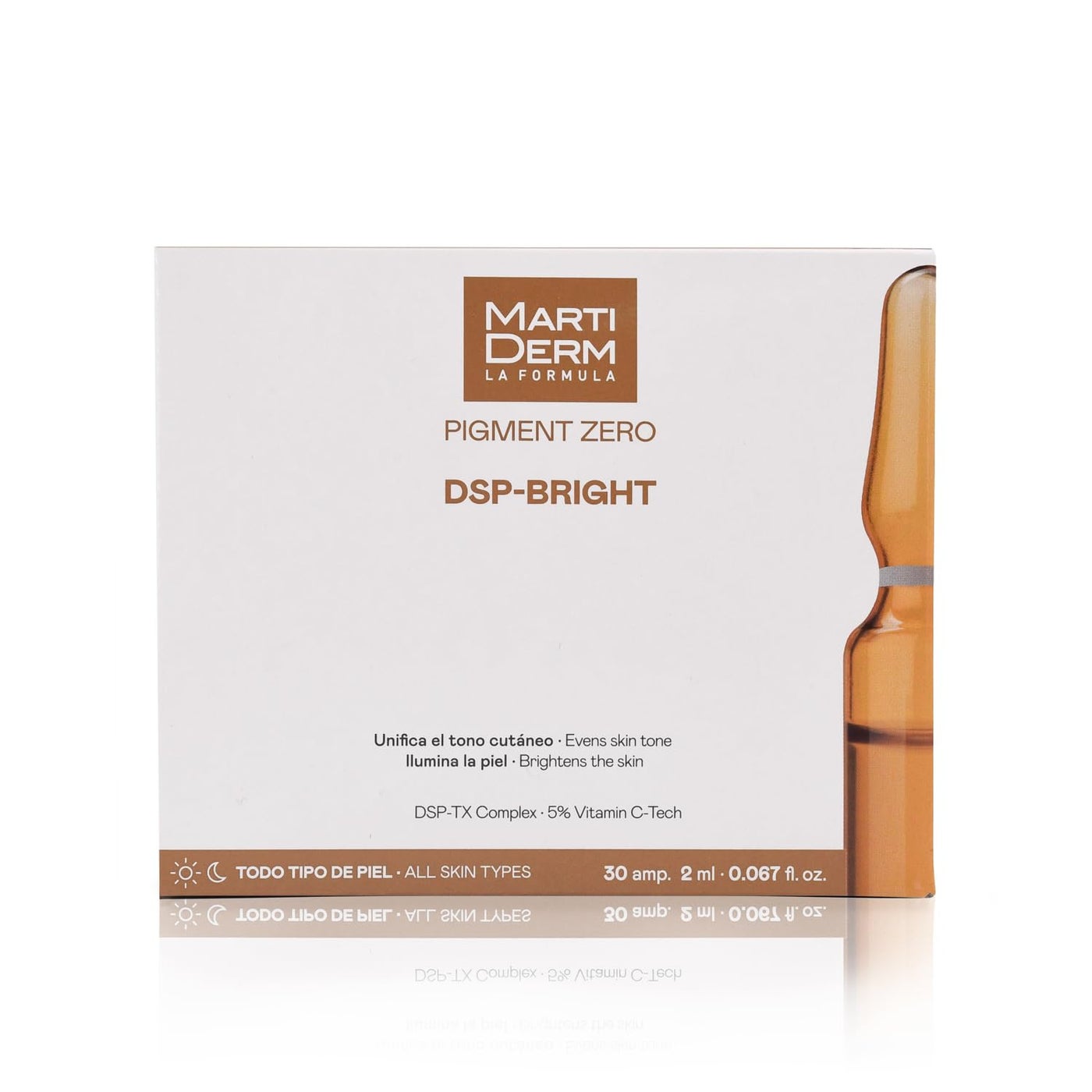 MARTIDERM PIGMENT-ZERO DSP-BRIGHT 30 AMPOLLAS