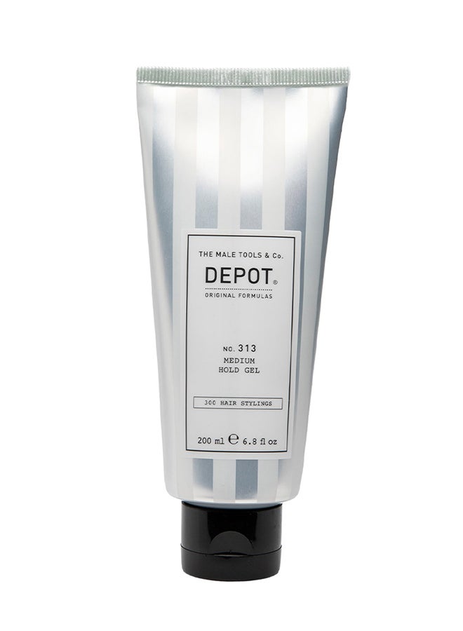Medium Hold Hair Gel - Provides a Flexible Hold with a Natural Shine, Great for Everyday Styling (200 ml)