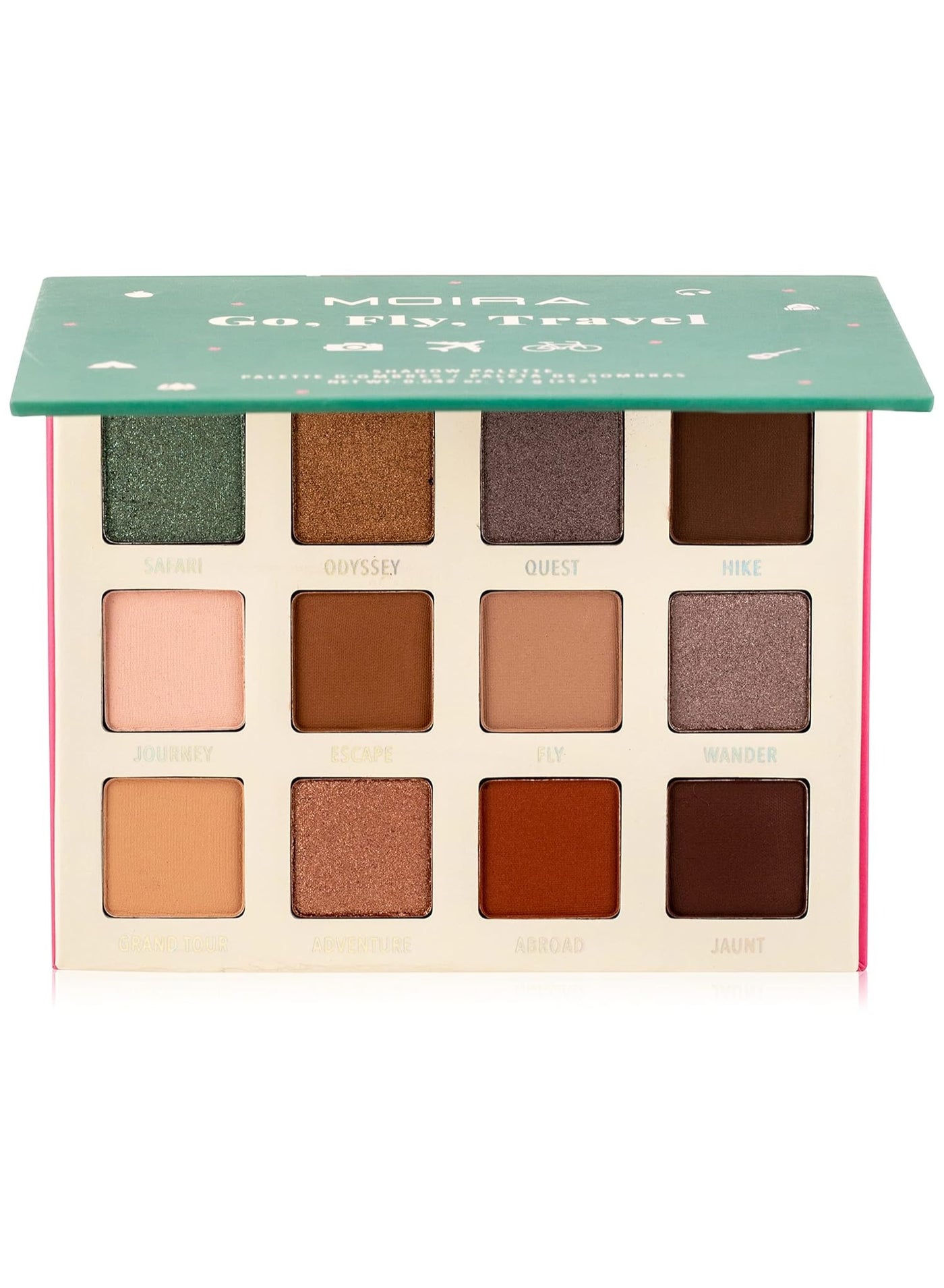 Wep002 Go, Fly, Travel Eyeshadow Palette