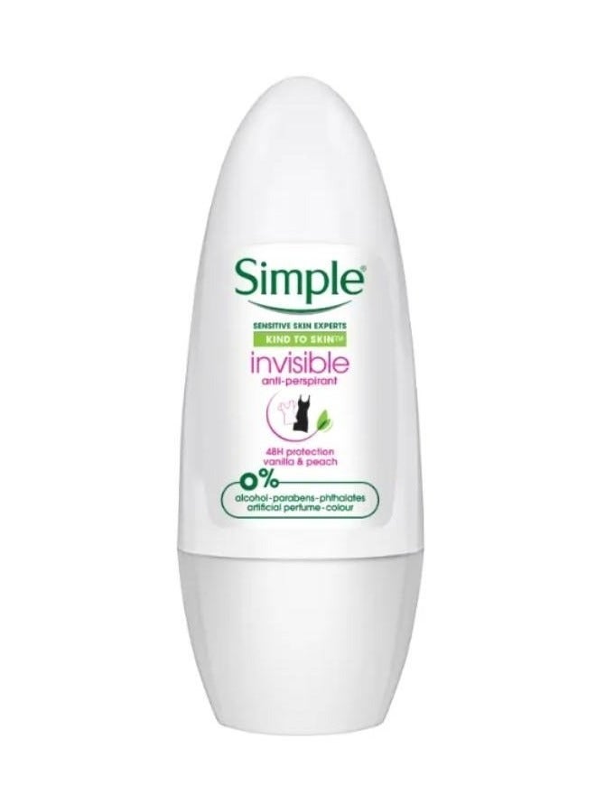Roll On Deodorant Invisible Anti-Perspirant 45 ml