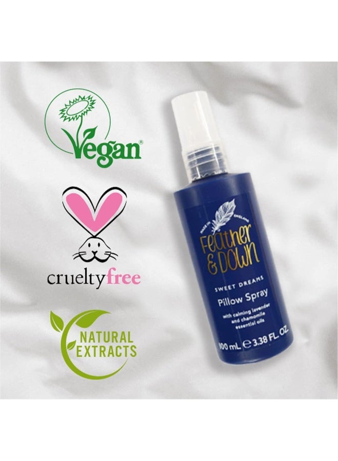 Straight to Sleep Gift Set (50ml Pillow Spray And 50ml Body Lotion) - The perfect sleep duo, infused with lavender And chamomile essential oils Vegan Friendly And Cruelty Free - image 7