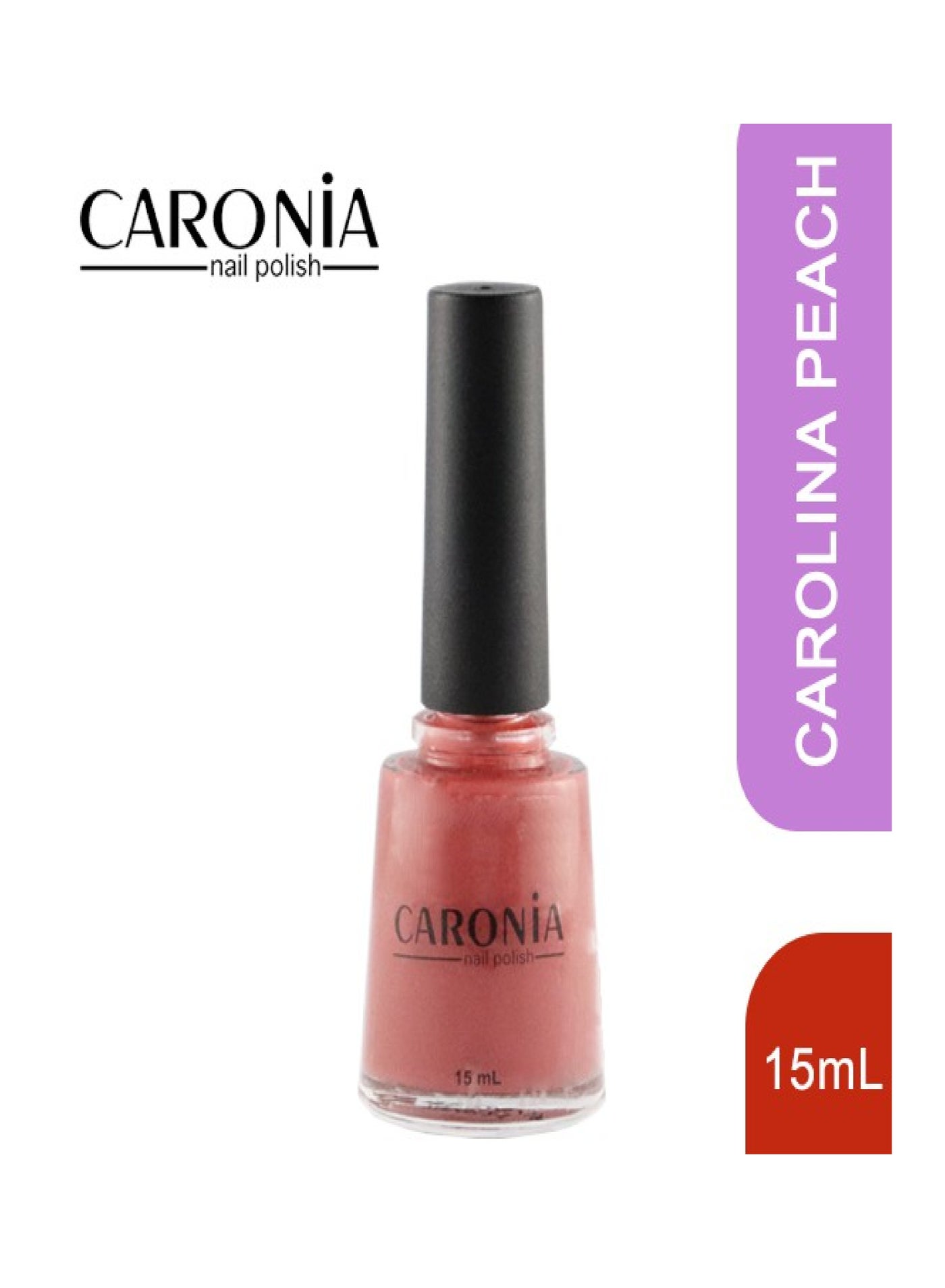 CARONIA PEACH NAIL POLISH 15ML