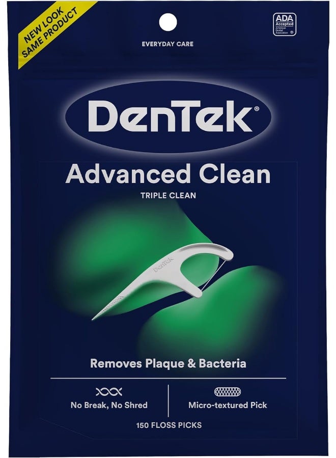 Dentek Trpl Cln 75Ct Fls Pick 72