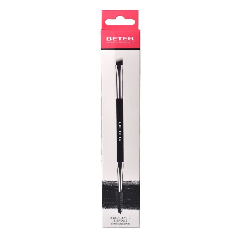 Double brush for eyebrows and eyelashes, synthetic hair. Nº 8 - image 3