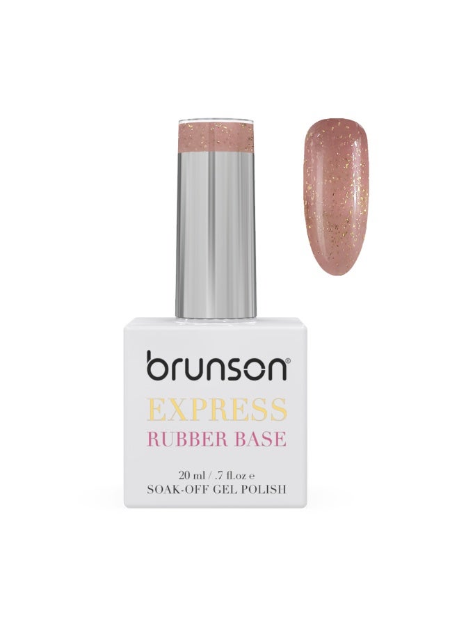 Rubber Base Gel Nail Polish 20Ml - French Rubber Base Coat Long-Lasting, Durable And Chip-Resistant Nail Strengthener Gel Nail Polish Base Coat For Manicure And Pedicure