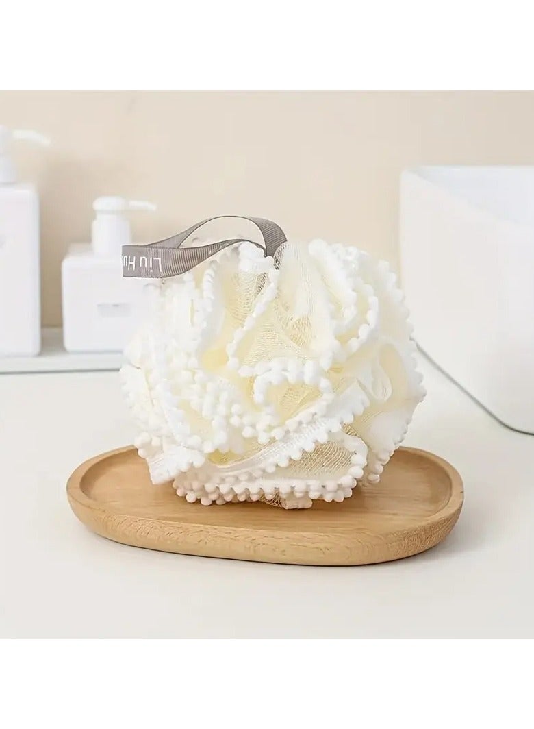 Bath Ball, Bath Flower, Bubble Bath Ball, Super Soft, Female, Large, Cute, Non-separable, High-grade, Dual-purpose Bath Products