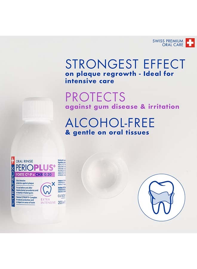 Perio Plus Forte Chx 0.20% Mouthwash, 200Ml - image 3