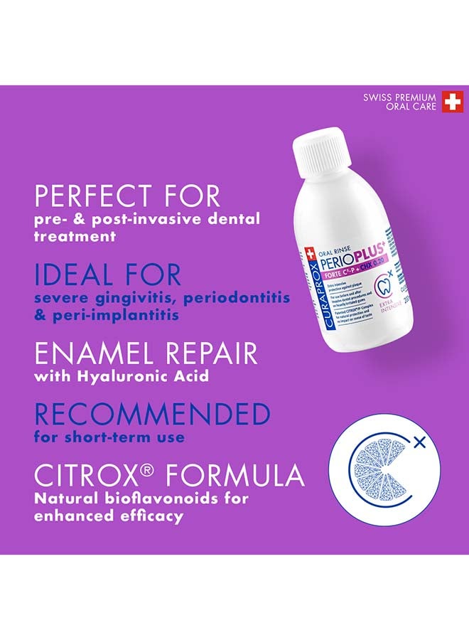 Perio Plus Forte Chx 0.20% Mouthwash, 200Ml - image 4
