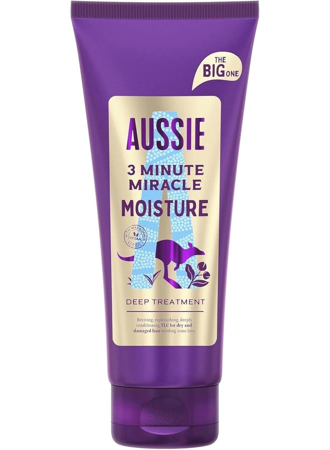 Deep Treatment 3 Minute Miracle Moisture, Vegan Hair Mask 350ml