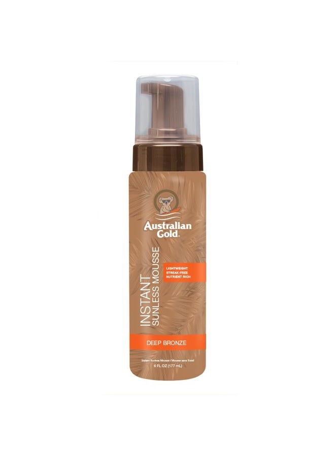, Instant Sunless Mousse, Carmel, 6 Ounce