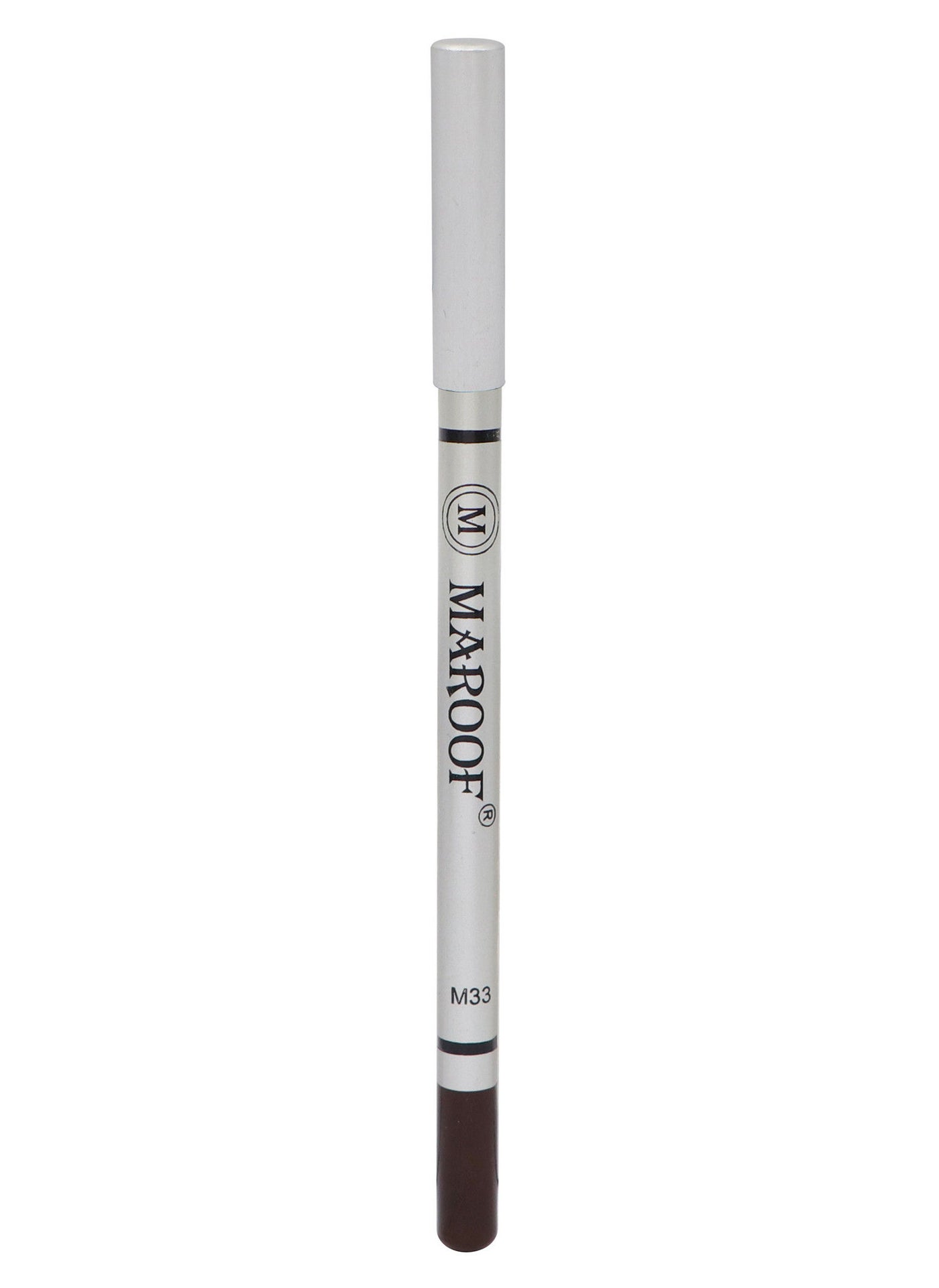 MAROOF Soft Eye and Lip Liner Pencil M33 Dark Brown