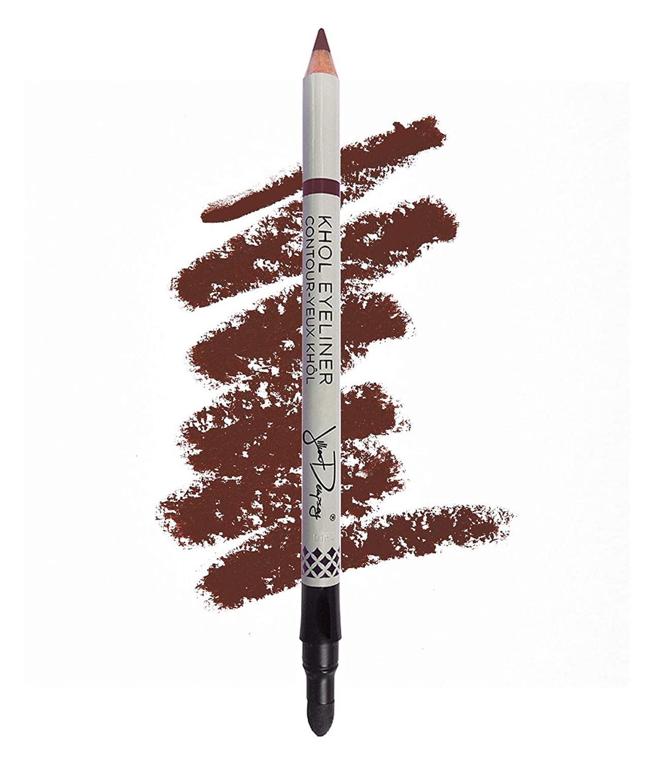 Jillian Dempsey Khol Eyeliner: Clean, Waterproof Eyeliner Pencil with Built-In Smudger for Effortless Blending â€“ Rich Pigment, Cruelty-Freeâ€‹, Rich Brown