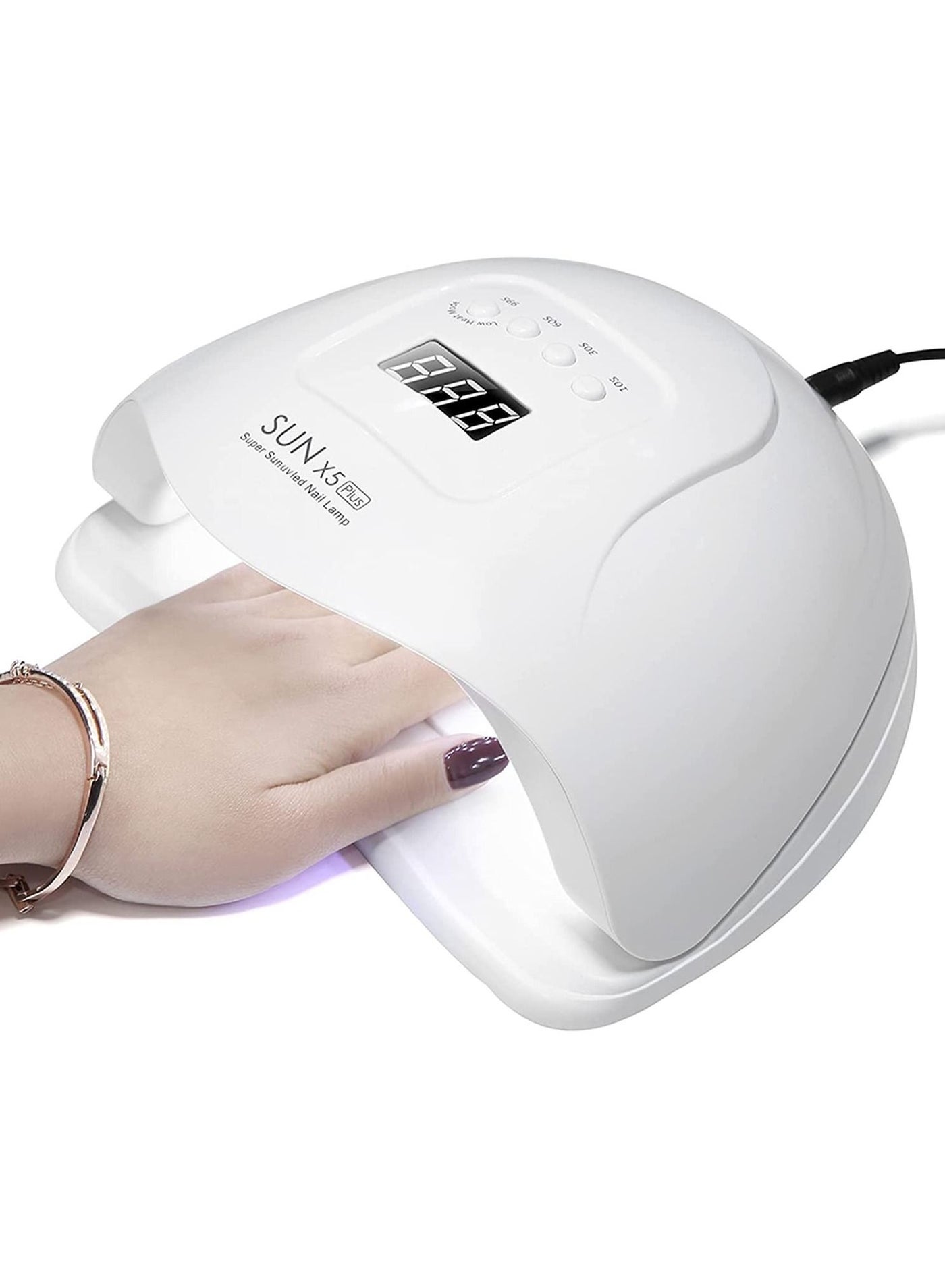 120W UV LED Nail Lamp Professional Sunlight Nail Gail Dryer Machine for Fingernails & Toenails