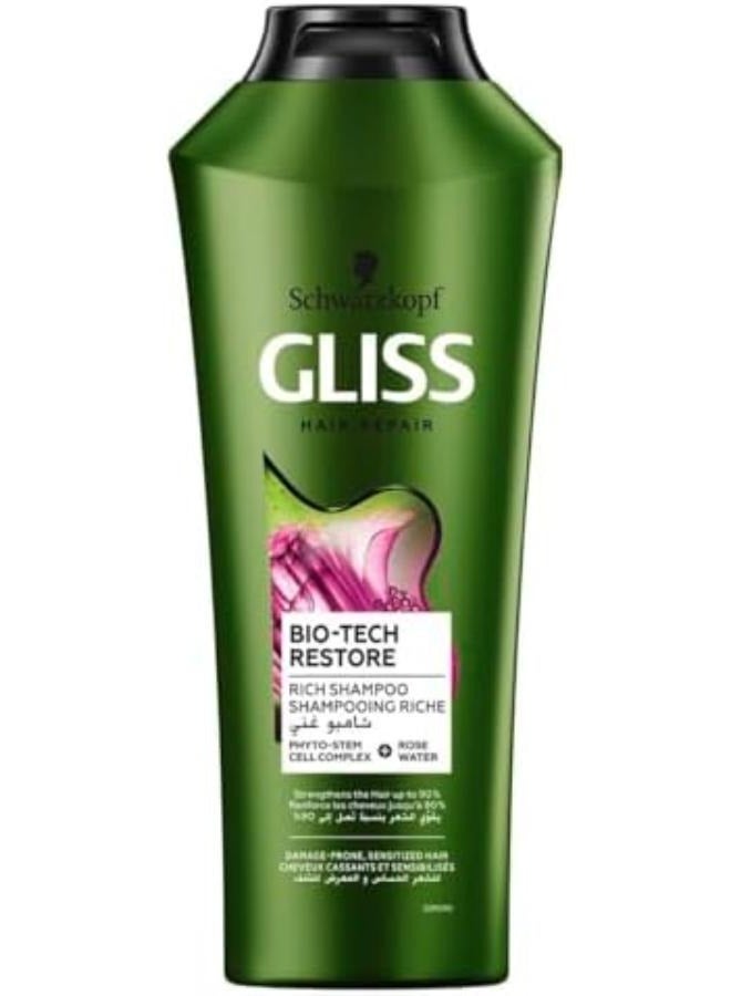 Gliss Bio-Tech Restore Strengthening Shampoo 400 ML