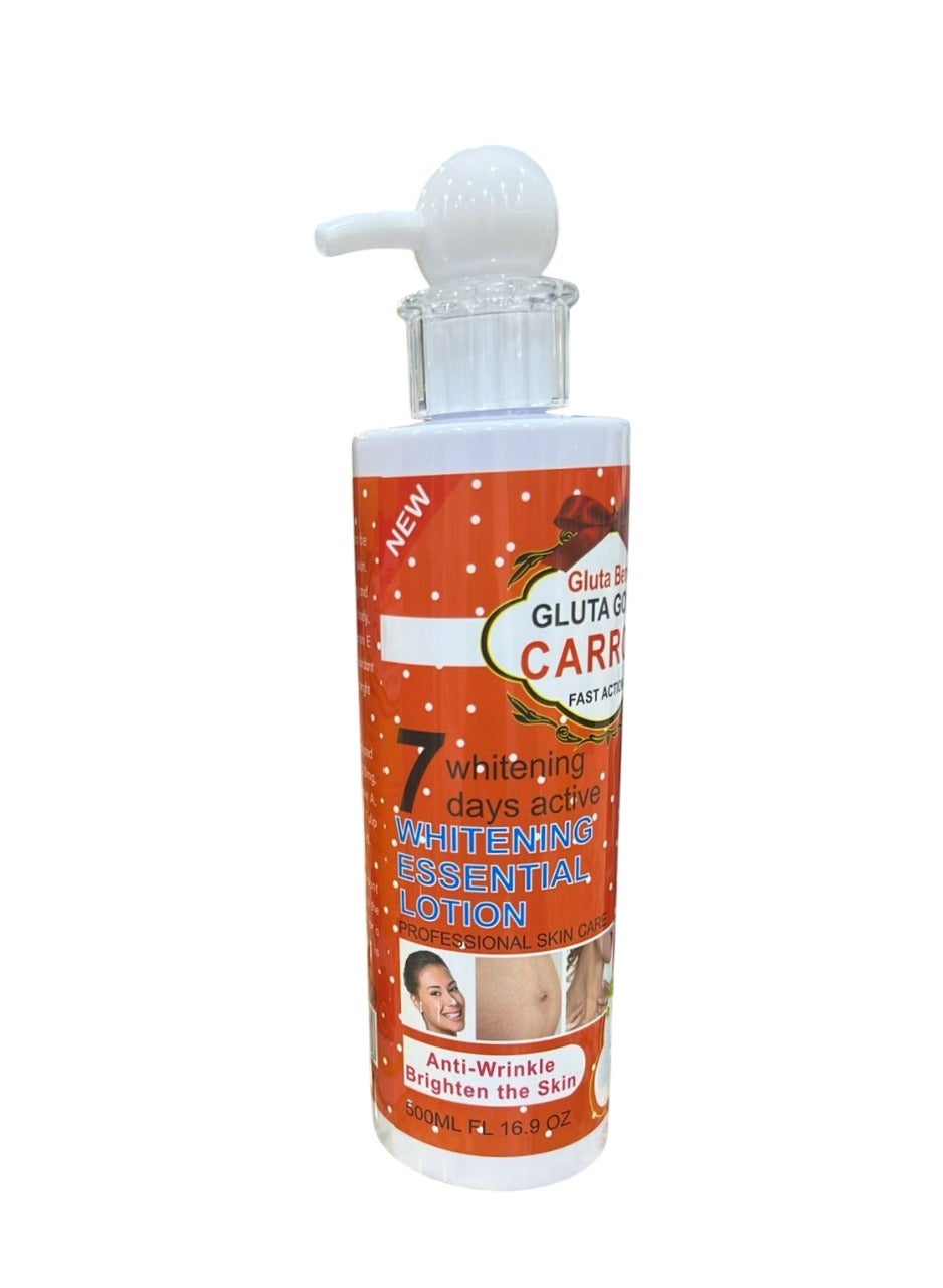 Carrot Fast Action Whitening Essential Lotion 500 ML