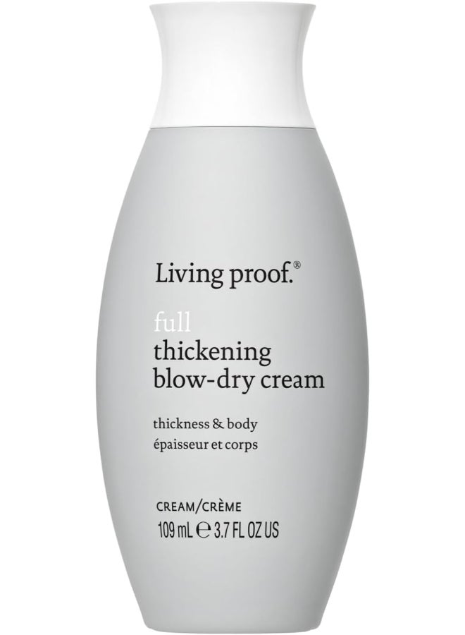 Volumizing Blow-Dry Cream for Fine Hair - Heat-Activated Formula Adds Fullness & Body, Creates a Thicker-Looking Blowout (109 ml)
