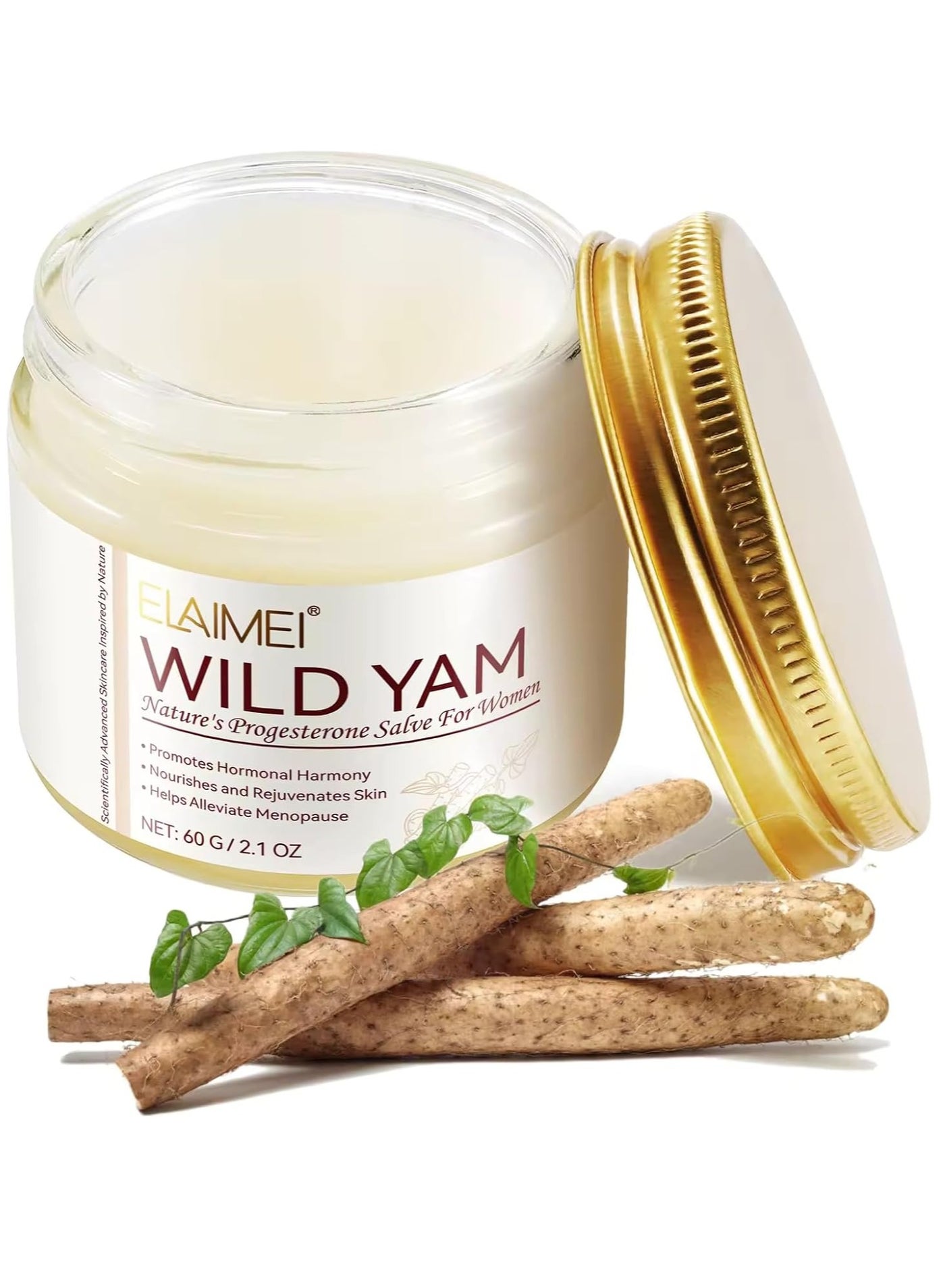 60g Wild Yam Cream Organic Wild Yam Cream Natural Skincare Products
