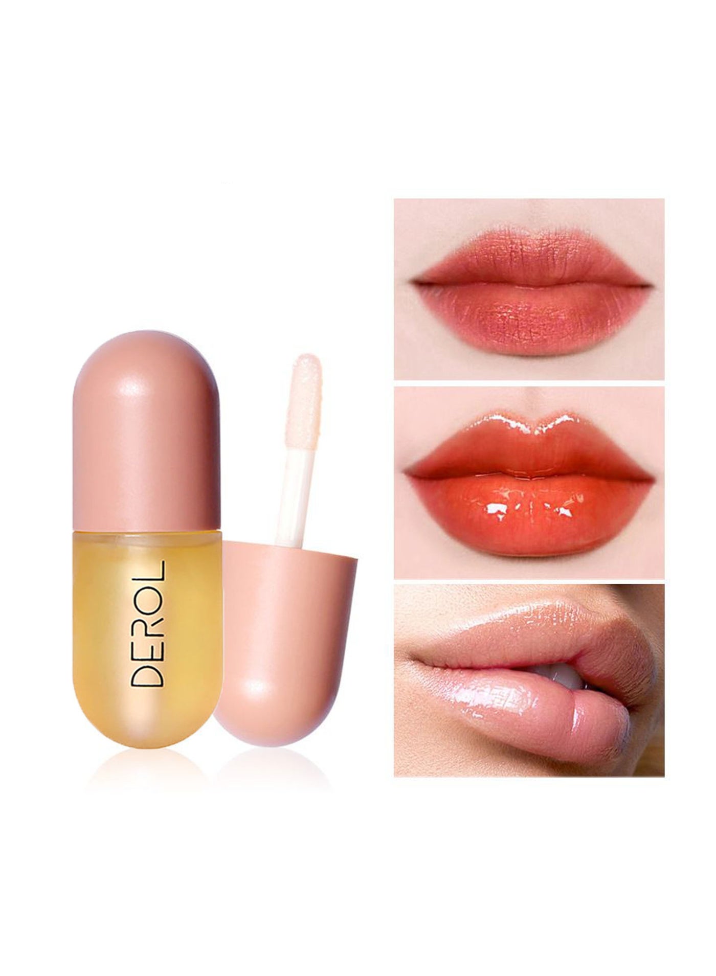 Lip Plumper Maximizer Hydrating Lip Care Volume Balm Extreme Buxom Plant Lip Essence Oil Treatment Serum Volumizing For Dry Cracked Lips Hydrating Lip Care Plumping Gloss,Lips Filler,Lip Mask