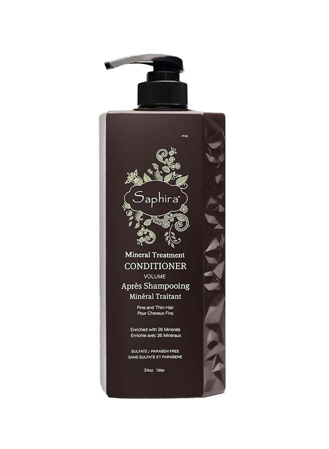 Mineral Treatment Conditioner For Fine, Thin And Color-Treated Hair, Sulfate-Free, Paraben-Free, 1L