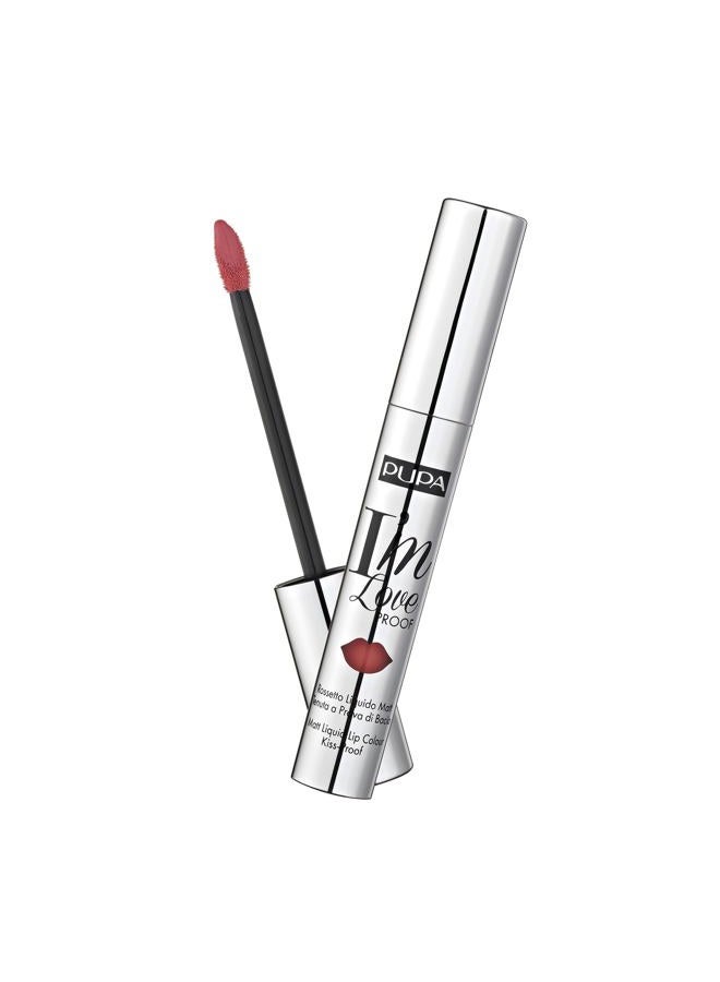 I Am Love Proof Matt Liquid Lip Color - 005 Glam Mauve for Women - 0.09 oz Lipstick
