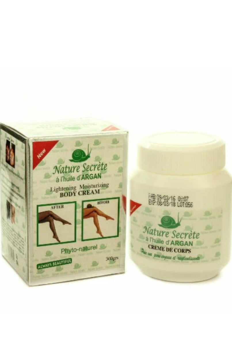 Argan Oil Whitening And Exfoliating Gommant Cream And Dark Spot Body Cream 300g