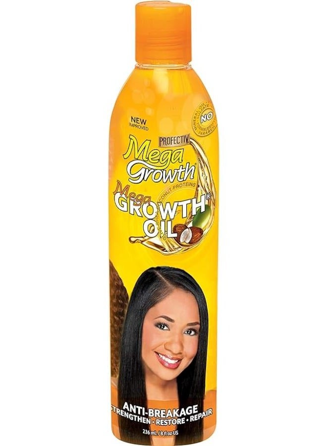 Mega Growth Anti-Breakage Hair Growth Oil 236ml