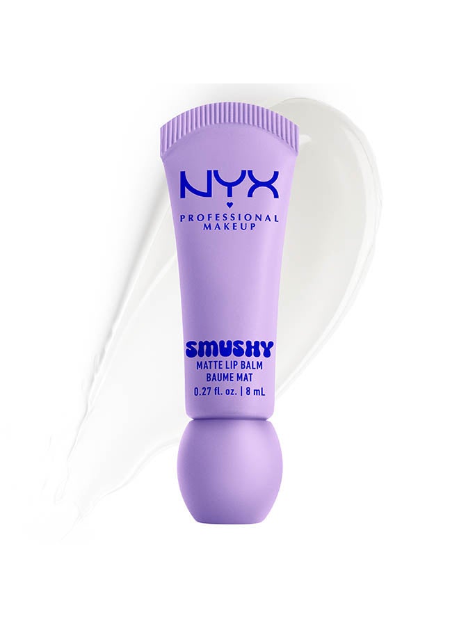 Smushy Matte Lip Balm, Soft Diffused Color, Matte FinishSugar Smush