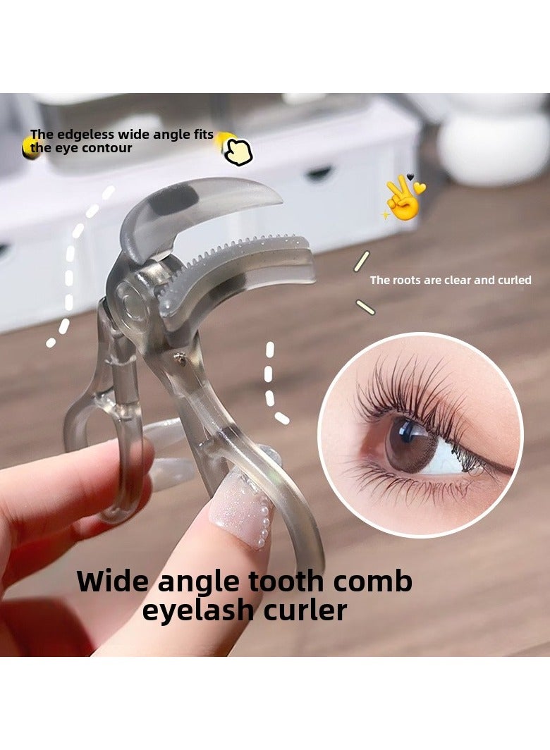 Eyelash Curler with Eyelash Comb, Lash Curler with Silicone Refill Pads Suitable for all eye shapes Curl up to one day Easy to operate No Pinching or Pulling eyelash Eye Makeup Tool
