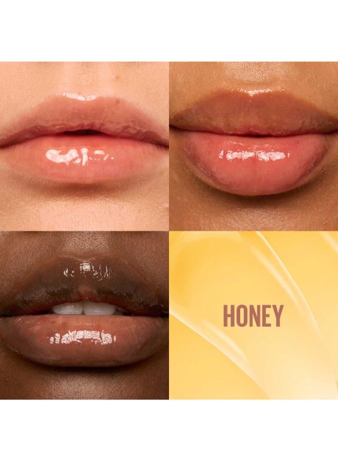 Lifter Gloss Honey'D, Hydrating Lip Gloss With Hyaluronic Acid, 026 Honey, 5.4Ml - image 3