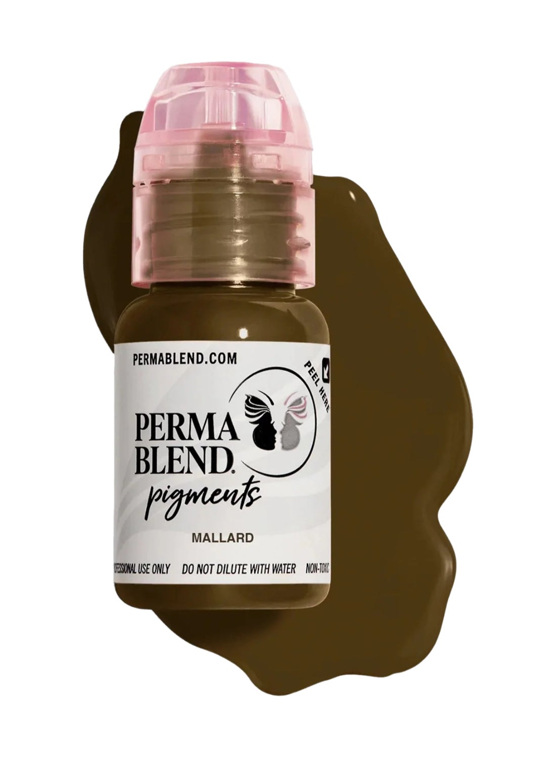 Eyebrow Pigment Color Mallard Brow Shades 15Ml Microblading Ink For Eyebrows, Eyes, And Scalp Professional Cosmetic Pigment
