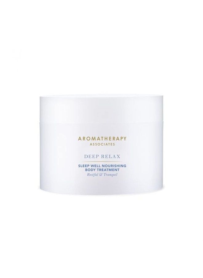 Deep Relax Body Treatment. Nourishing Body Cream for Soothed and Supple Skin. Made with Vetivert, Chamomile and Sandalwood Essential Oils (6.76 oz)