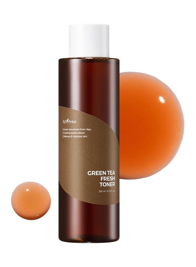 ISNTREE Green Tea Fresh Facial Toner 200ml,