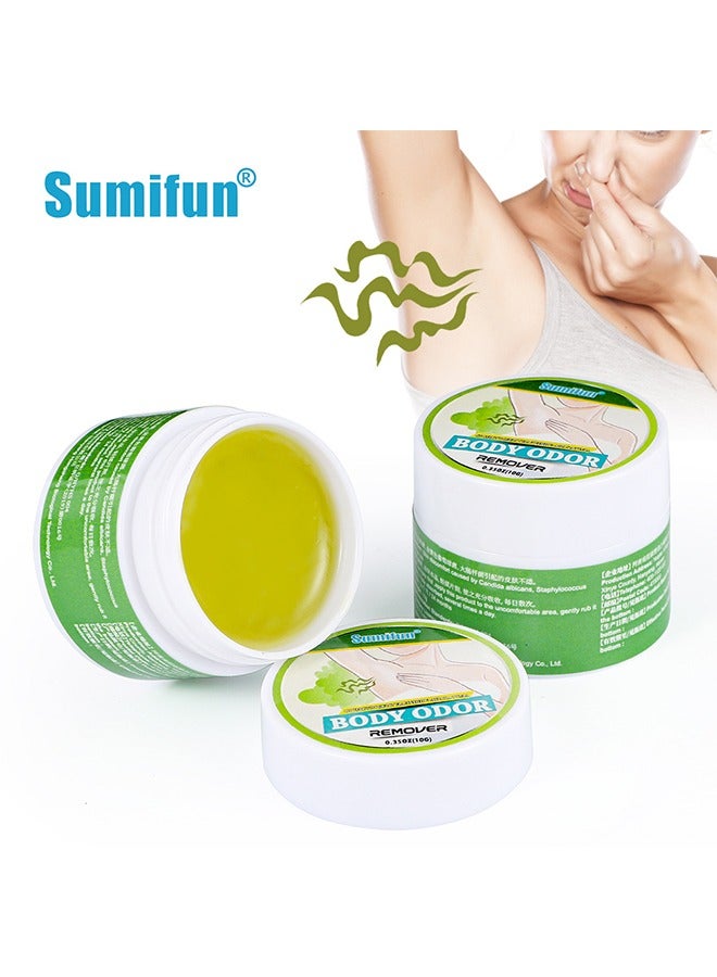 Body Odor Remover - Underarm Care Odor Cream - Armpit Odor Cream Body Odour Remover Cream - Herbal Body Odor Remover Cream Underarm Sweat Deodorant For Man Woman Reduce Sweat And Eliminate Smell 10g